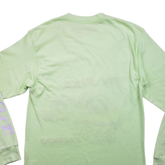 NWT Nike My Nike Friends Shirt Mens Small Lime Green Embroidered Long Sleeve - Picture 10 of 10